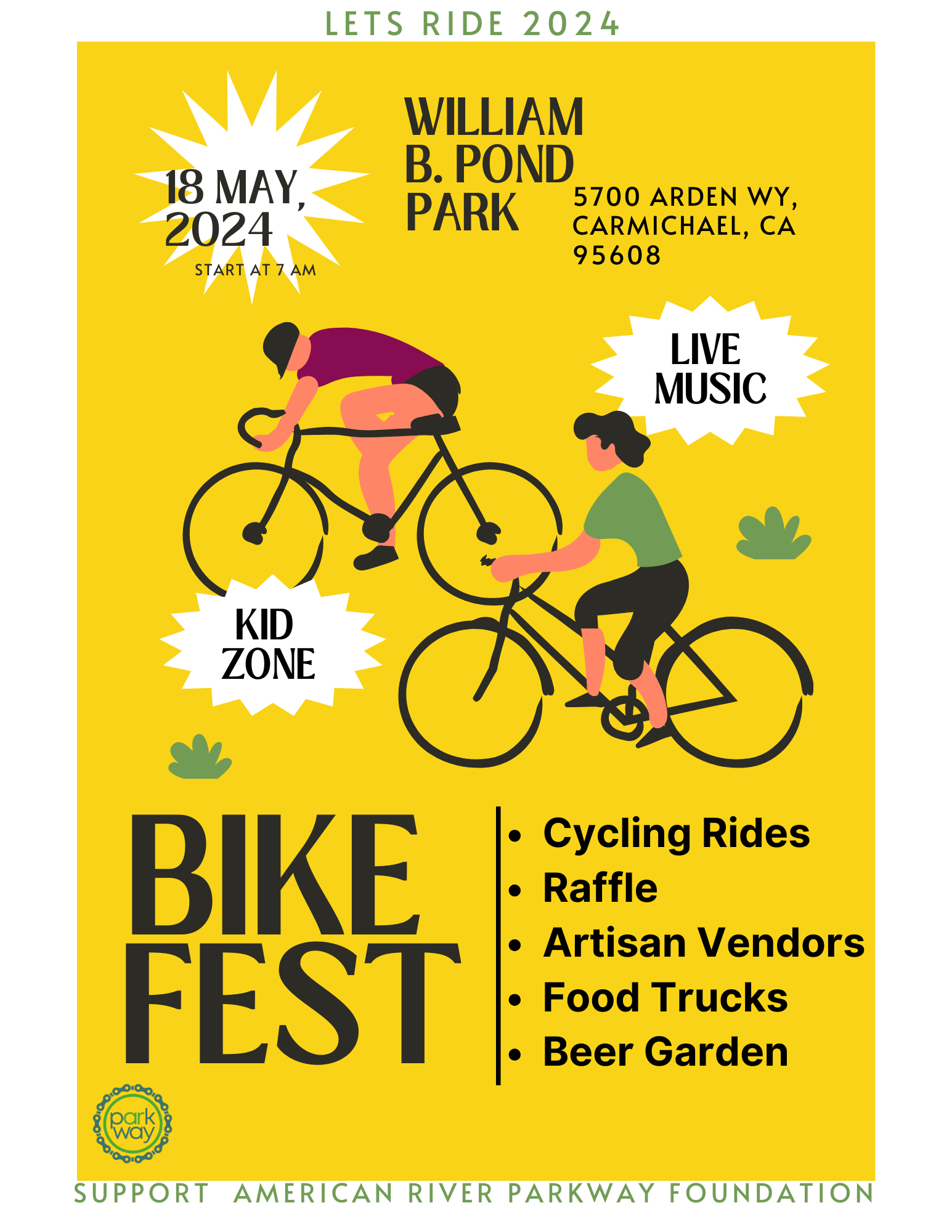 American River Parkway Foundation Bikefest