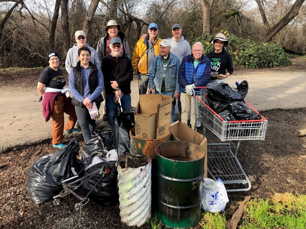 American River Parkway cleanup